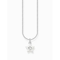 Thomas Sabo KE2235-041-14-L45V Silver necklace w. star pendant 