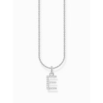 Thomas Sabo KE2244-051-14-L45V Silver necklace letter E 