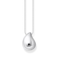 Thomas Sabo KE2281-001-21-L50V Bold - Silver Necklace with Pendant drop-shaped 40-45 cm Ladies