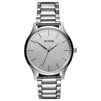 MVMT MT01-S 40 Series Silver Mens Watch 40mm 3ATM