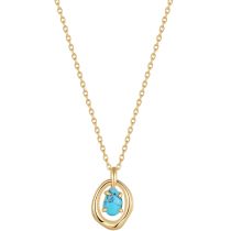 ANIA HAIE N044-03G Making Waves Ladies Necklace, adjustable