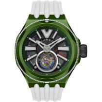 Nubeo NB-6075-08 Mens Watch Messenger Tourbillon Limited 