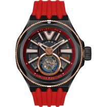 Nubeo NB-6075-09 Mens Watch Messenger Tourbillon Limited 