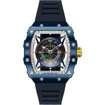 Nubeo NB-6080-02 Mens Watch Huygens Automatic Limited 43mm 5ATM