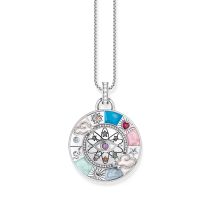 Thomas Sabo PE962-340-7 Silver pendant w. wheel of fortune 