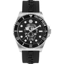 Philipp Plein PWOAA0122 The $kull Diver Mens Watch 44mm 10ATM