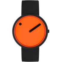 PICTO R44007-R006 Unisex Watch Ghost Nets Signal Orange 40mm 5ATM