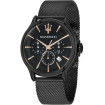 Maserati R8873618013 Epoca Chronograph Mens Watch 42mm 10ATM