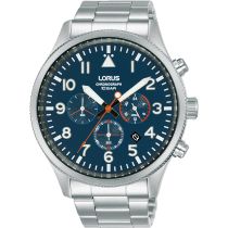 Lorus RT365JX9 Sport Chronograph Mens Watch 45mm 10ATM