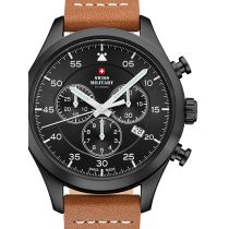 Swiss Military SM34076.08 Chronograph Mens Watch 43mm 10ATM