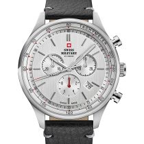 Swiss Military SM34081.07 Chronograph Mens Watch 42mm 10ATM