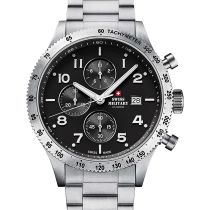 Swiss Military SM34084.01 Chronograph Mens Watch 42 mm 10ATM