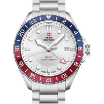 Swiss Military SM34095.02 Mens Watch 43mm 10ATM