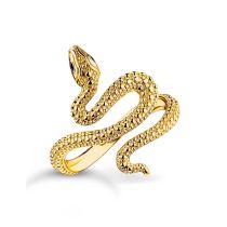 Thomas Sabo TR2483-427-39-56 Gold-plated Snake Ring Tempting Romance Ladies