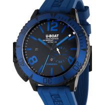 U-Boat 9669 Sommerso Blue IPB Automatic Mens Watch 46mm 30ATM