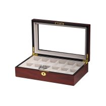 Rothenschild Watch Box RS-1087-12C for 12 Watches Cherry