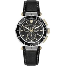 Versace VE3L00222 Greca Chronograph Mens Watch 45mm 5ATM