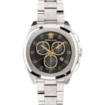 Versace VE7CA0723 New Chronograph Geo Mens Watch 43mm 5ATM 