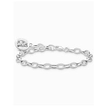 Thomas Sabo X0291-001-21-L17 Silver charm bracelet Goldbears ring