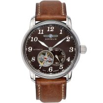 Zeppelin 7666-4 Graf Zeppelin LZ127 Automatic Mens Watch 43mm 5ATM