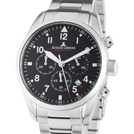 Jacques Lemans 42-2C Barcelona Chrono 42mm 10ATM Mens watch cheap ...