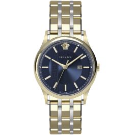 Gold toned aiakos automatic watch best sale