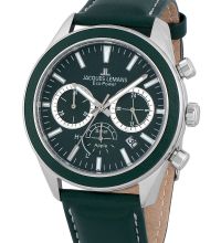 Jacques Lemans 1-2115E Eco 44mm Watch Mens Apple Power 10ATM