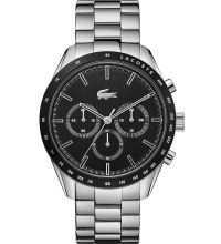 Timeshop24 Mens 42mm watch shopping: 2011162 cheap Lacoste Boston chronograph