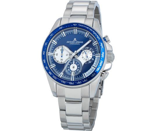 Jacques Lemans 1-2127F Liverpool Mens Chronograph Timeshop24 40mm cheap watch shopping