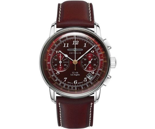 Zeppelin 76146 LZ126 Los 43mm shopping: cheap Mens watch Timeshop24 Angeles Chronograph