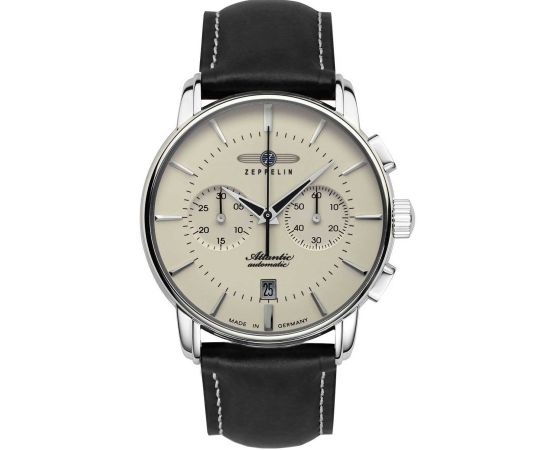 Atlantic 84225 cheap watch mm shopping: Autom. Zeppelin Mens 42 Timeshop24 Chronograph