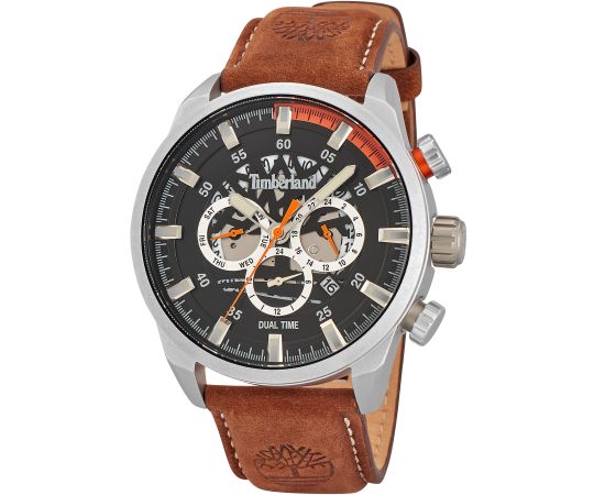Timberland shopping: Mens Dual watch cheap 47mm Timeshop24 III Time Henniker TDWGF2100603