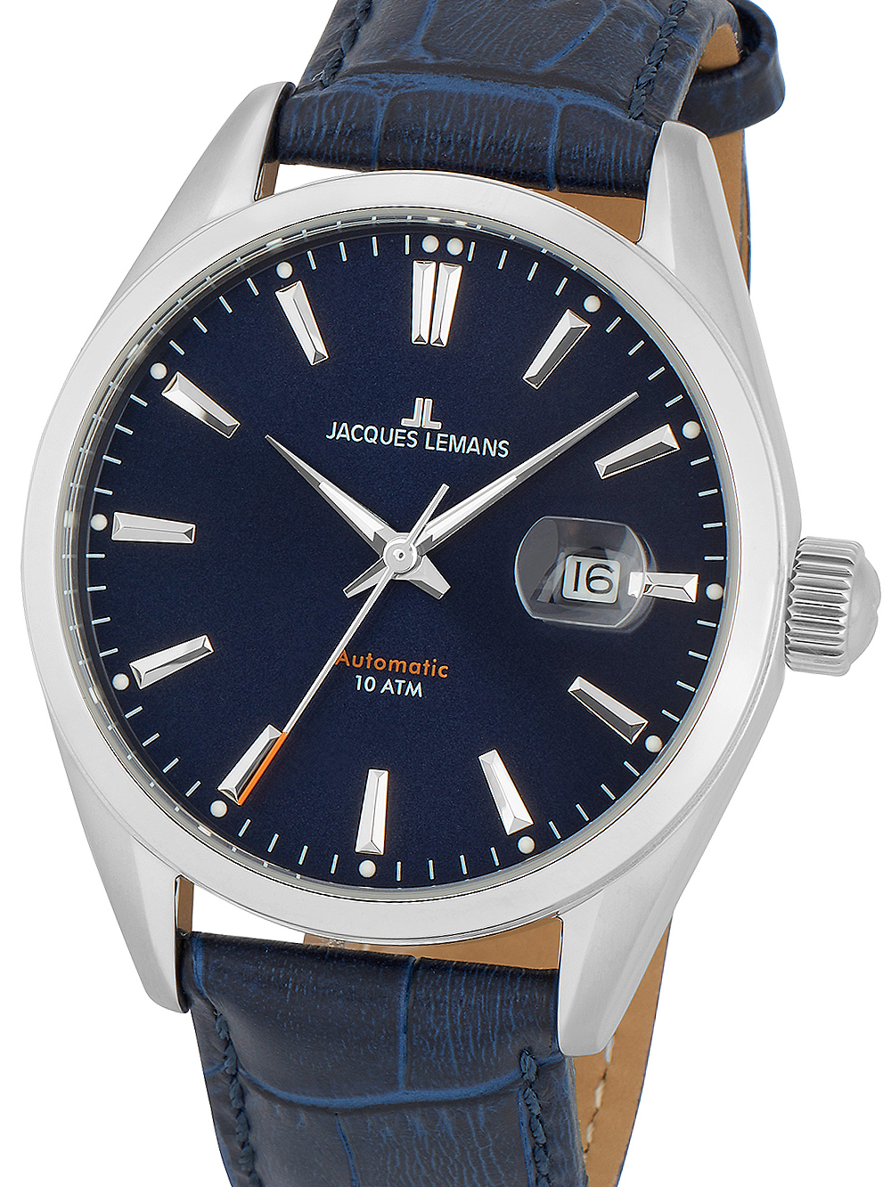 Jacques Lemans 1 1846.1B Derby Automatic 43 mm Mens watch cheap