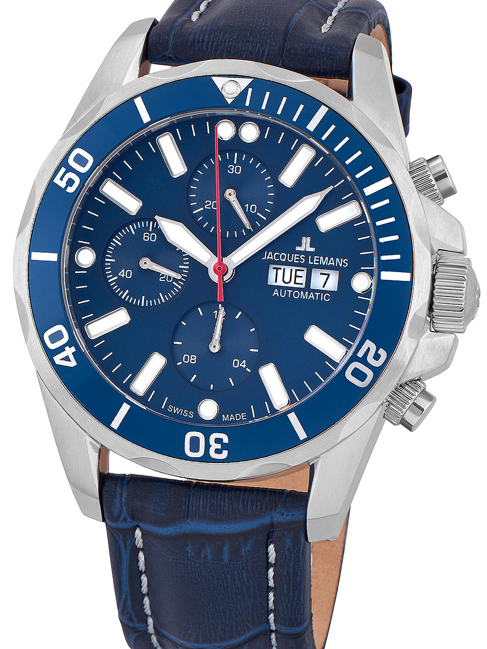 Jacques lemans clearance valjoux 7750