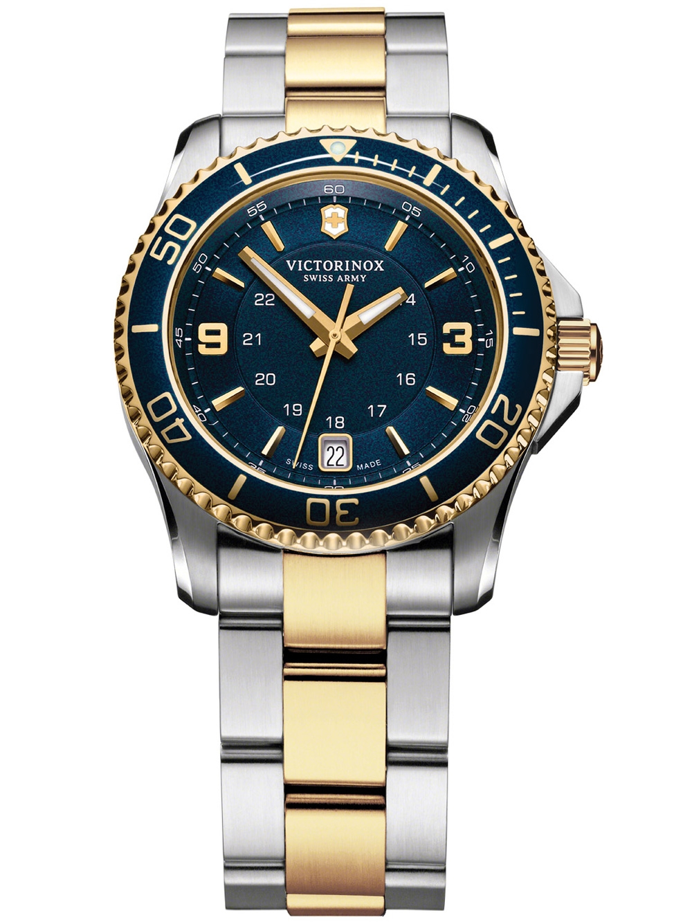 victorinox gold watch