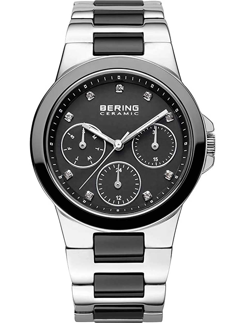 Bering black ceramic ladies on sale watch