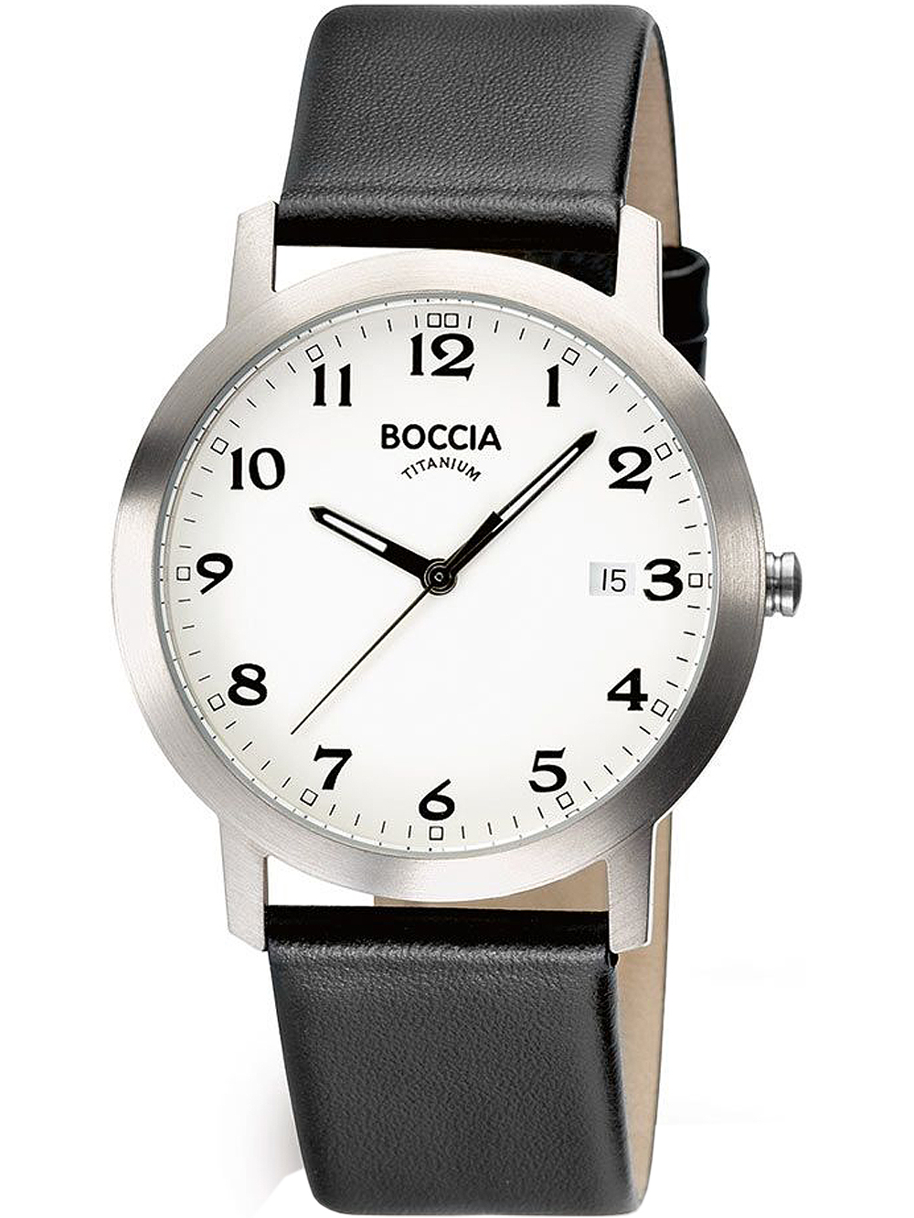 Boccia 3618 01 Men s watch Titanium 38mm Mens watch cheap shopping