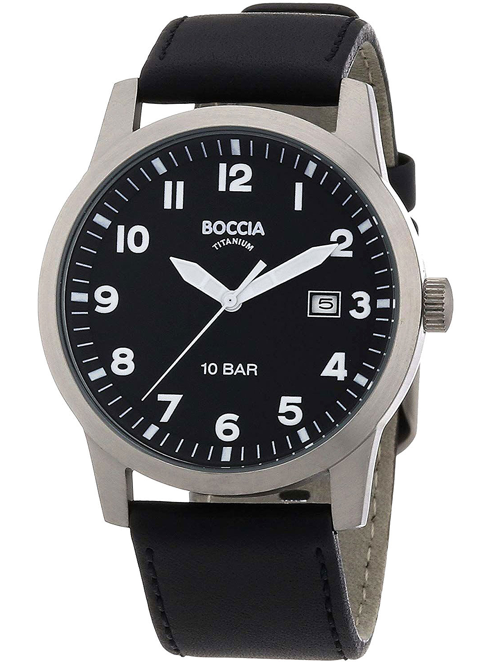 Boccia 3631 01 Men s watch Titanium 38mm Mens watch cheap shopping