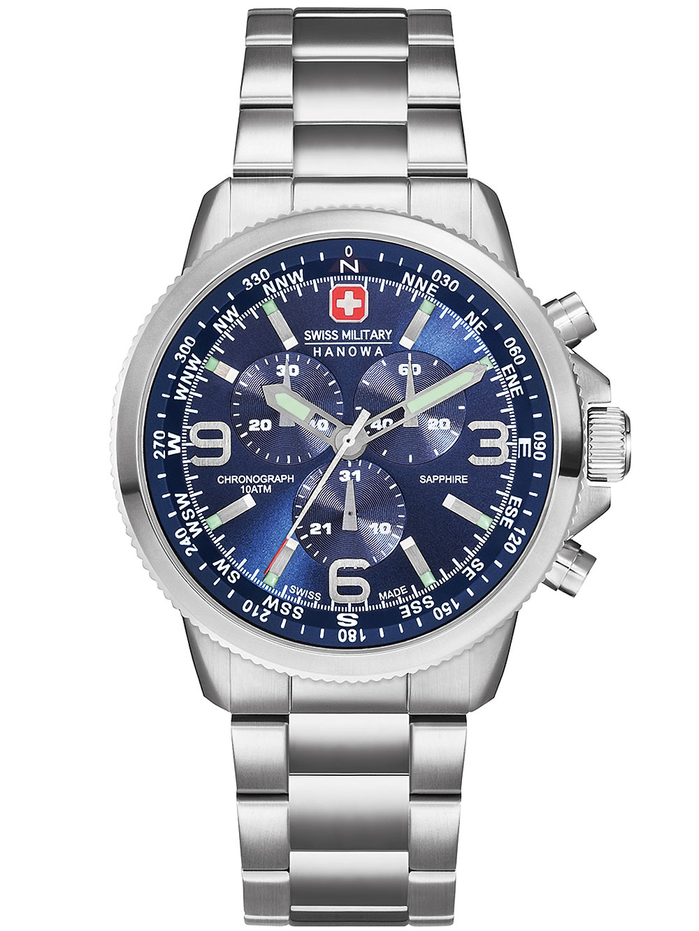 Swiss military hanowa shop men's arrow chronograph watch