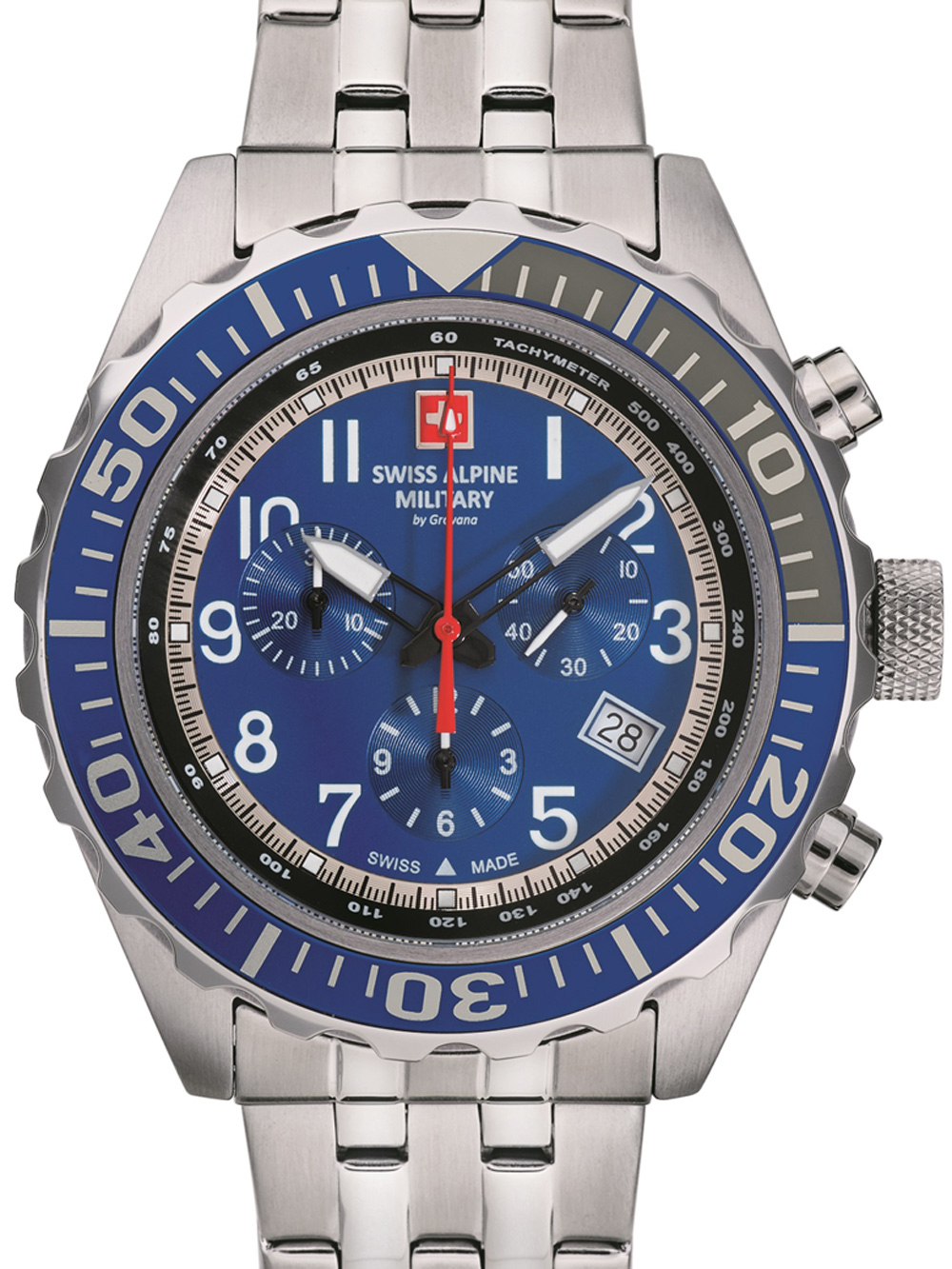 Swiss Alpine Military 7053.1166 Men's watch 42mm Mens watch cheap shopping:  Timeshop24