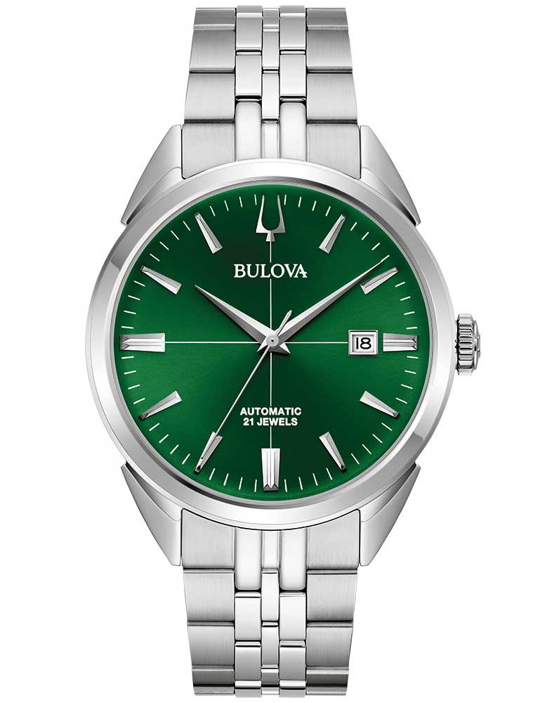 Bulova 96B424 Mens Watch Sutton Automatic 41 5mm 3ATM