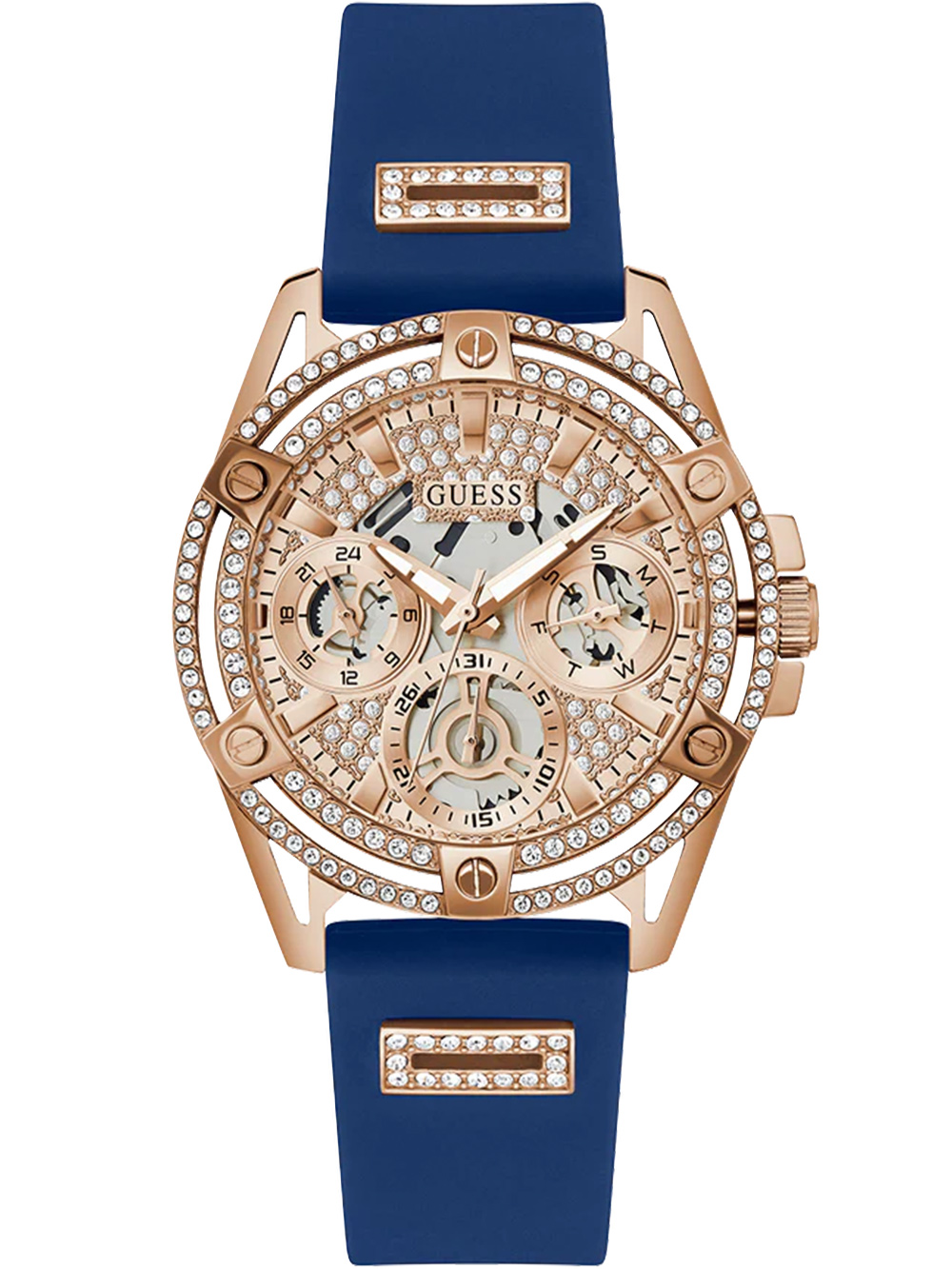 Reloj Guess Mujer QUEEN GW0536L3 Acero Inoxidable dorado multifunción