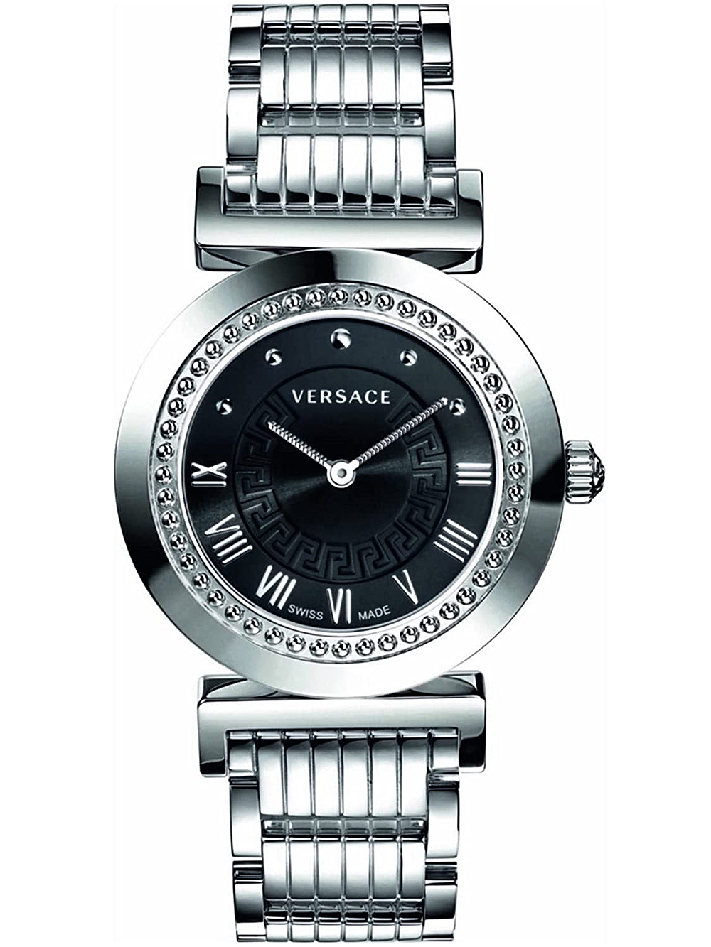 Buy Versace Mini Vanity 2Tone Stainless Steel Watch For Women VEAA00418  Online in UAE | Sharaf DG