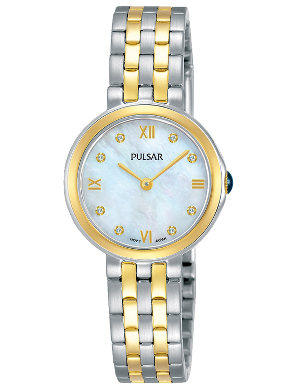 Pulsar two hotsell tone ladies watch