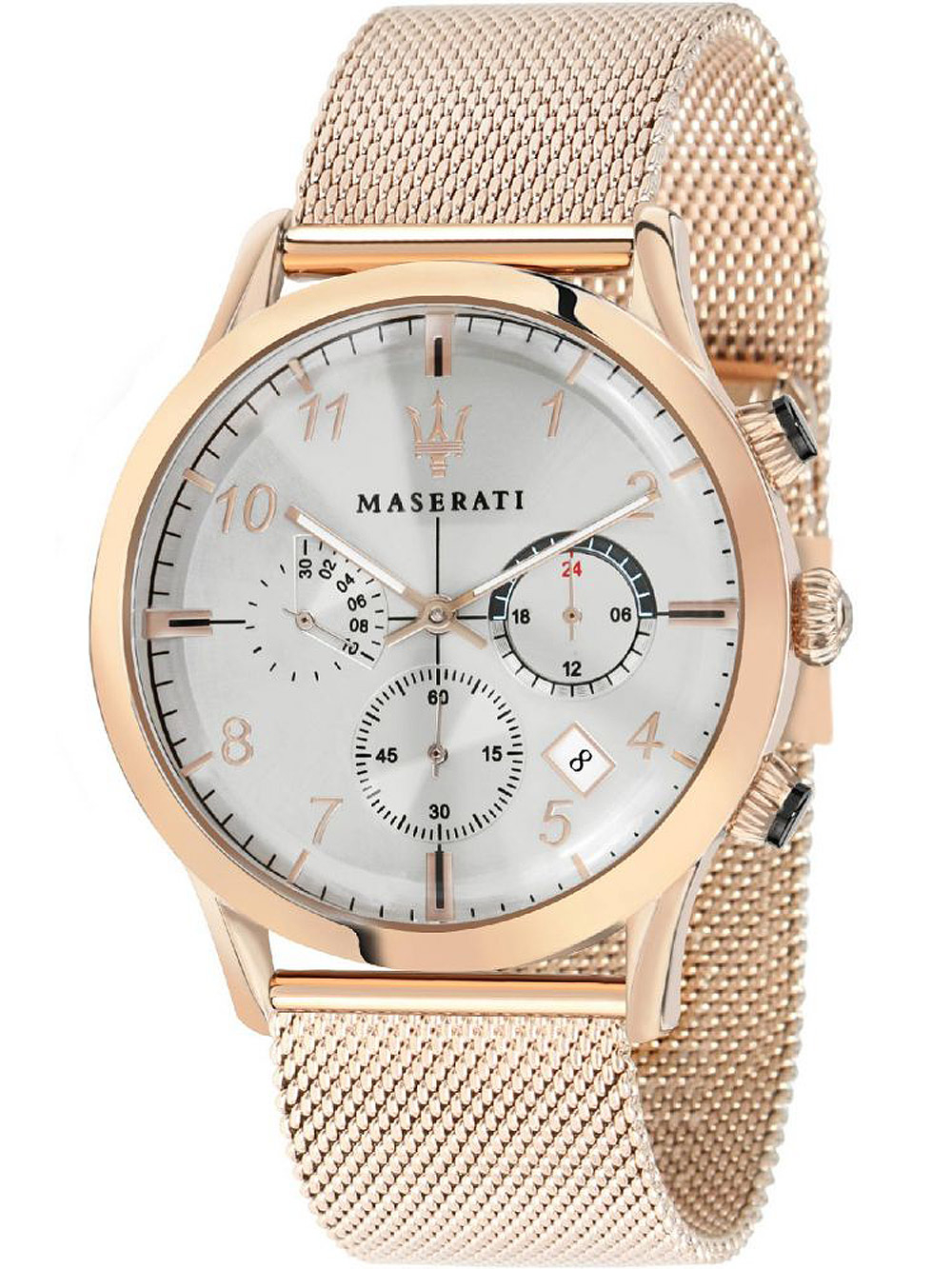 Maserati Royale 36mm Rose Gold Stainless Steel Women'S Quartz