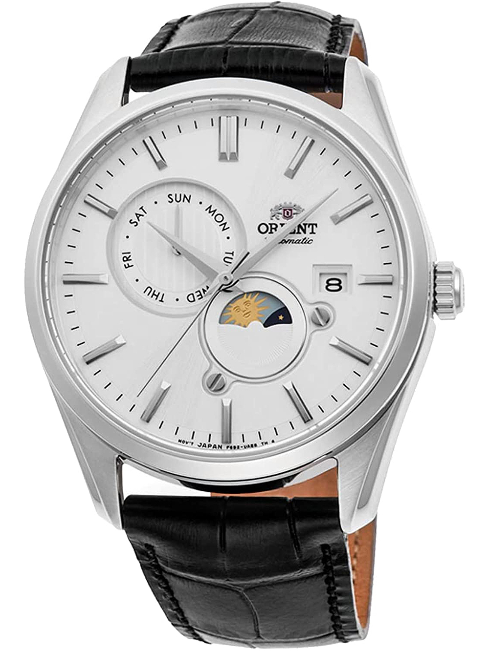 Orient RA-AK0310S30B moonphase automatic 42mm Mens watch cheap shopping:  Timeshop24