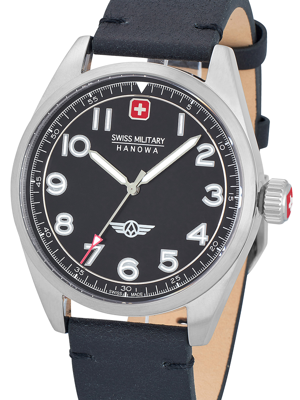 shopping: Hanowa cheap SMWGA2100401 Falcon 42 watch Mens Military Swiss Timeshop24 mm