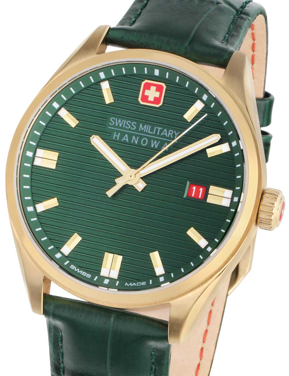 Swiss military clearance hanowa green