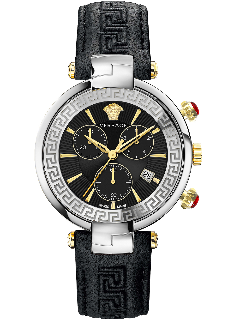 Versace watches outlet black