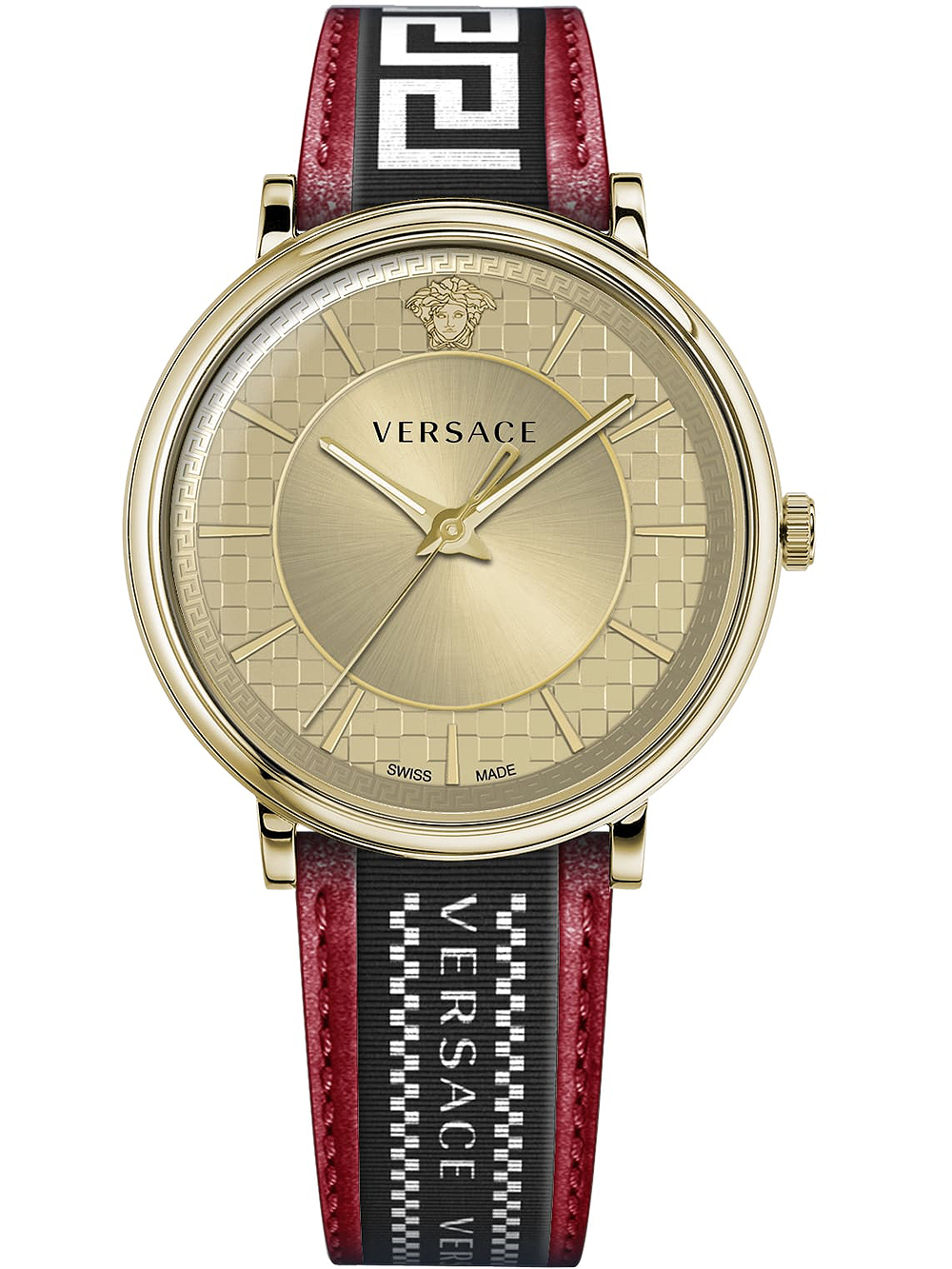 Versace v discount circle watch